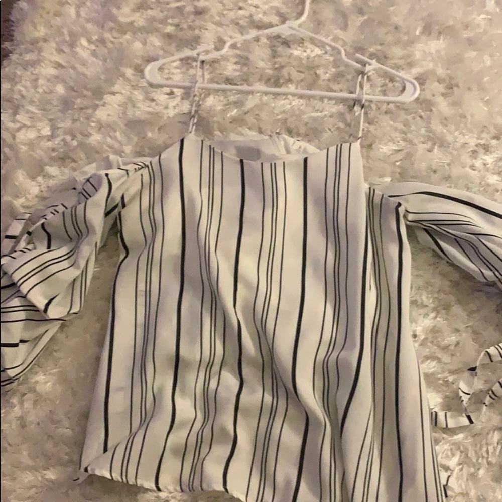 Off the shoulder blouse